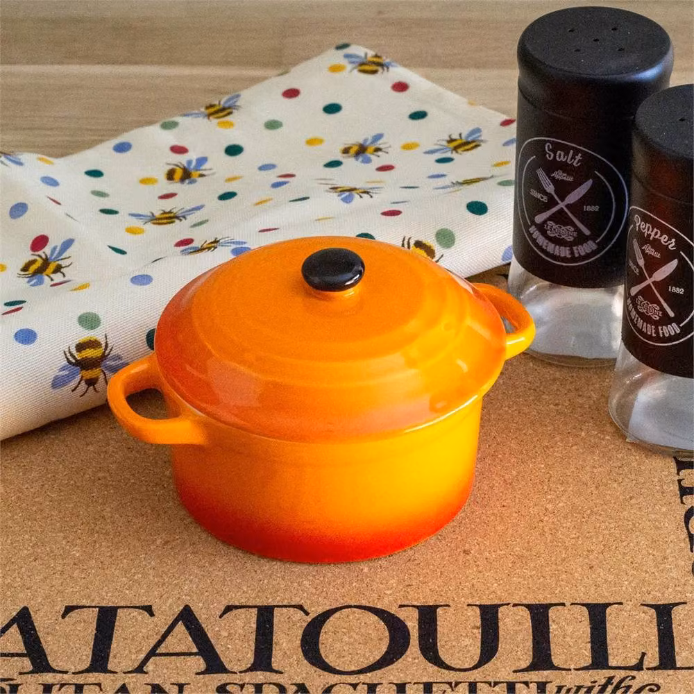 SPETLEK Ovenproof Ceramic Porcelain Pan in Orange – 2