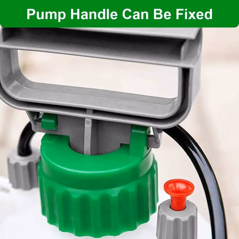 NESTLUNE 5l Manual Garden Pressure Sprayer Weed Spray Bottle in White – 5