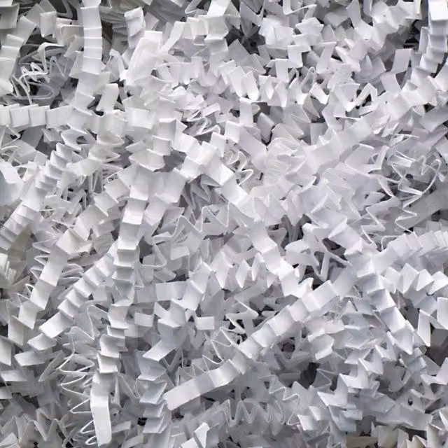 Sizzle Pak White Shredded Paper Cushioning Packaging Material