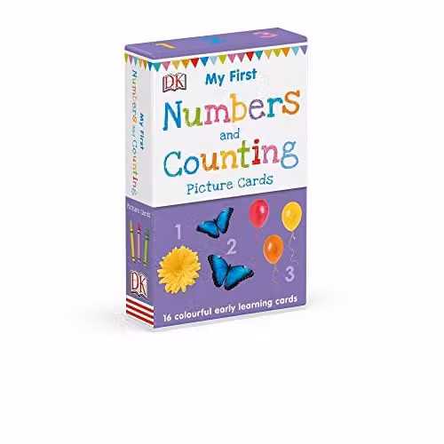 DK My First Numbers and Counting Multicolour Cardboard Board Book – 2