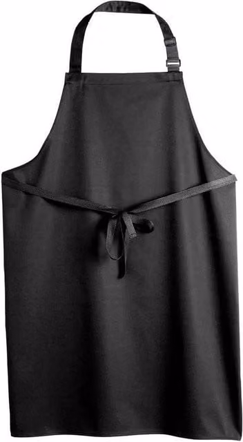 Dennys Full Apron in Black