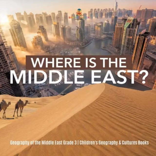 Baby Professor Where Is the Middle East? Multicolour Children's Geography Book