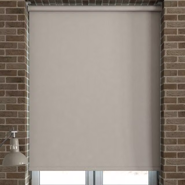Terrys Made to Measure Blackout Roller Blind in Sand Beige