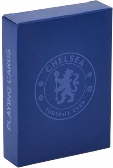 Chelsea FC Crest Classic Playing Card Deck in Royal Blue