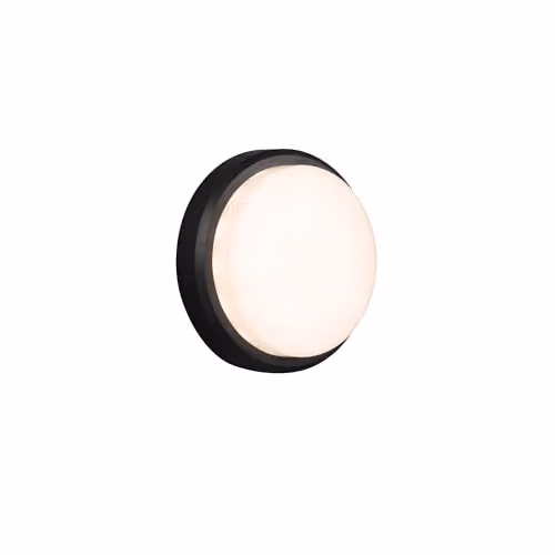 Netlighting Tom Outdoor LED Flush Wall Lamp in Grey, 11W, 3000K, IP65