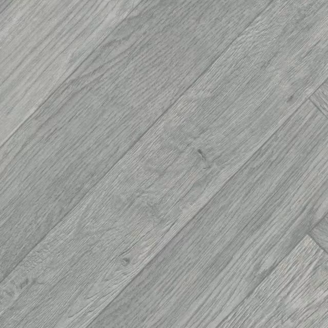 IVC Grey Wood Effect Anti Slip Sheet Vinyl Flooring, W: 400 cm x D: 300 cm, Thickness: 2.0 mm