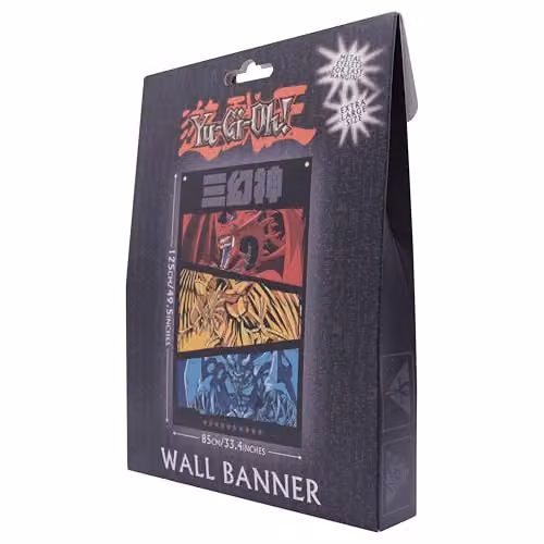 FaNaTtik Yu-Gi-Oh! Multicolour Textile Wall Banner, W: 125 cm, H: 85 cm – 2
