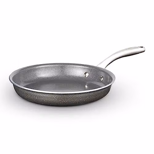 Tower T900207 Cerastone Pro Forged Aluminium 24cm Frying Pan with Ceramic Non-Stick Coating, Grey – 1