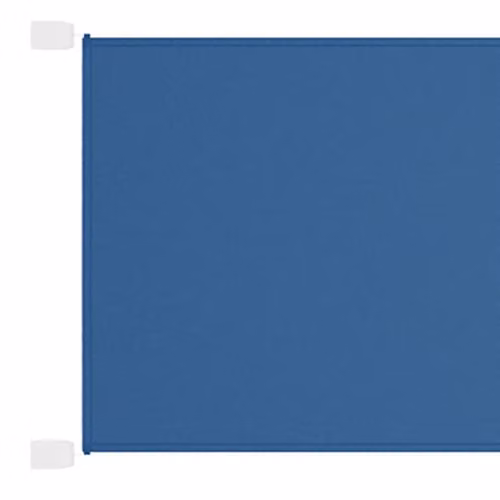 vidaXL Vertical Awning in Blue, Oxford Polyester Fabric, W: 60 cm x L: 420 cm – 1