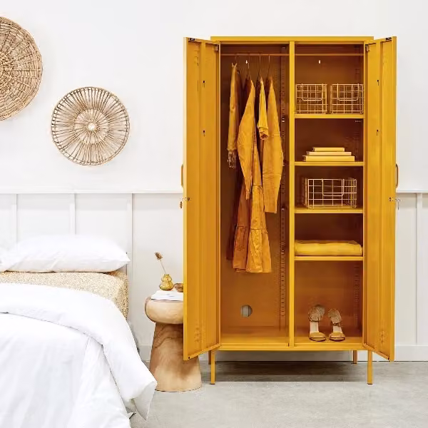 Mustard Made The Twinny Storage Locker in Yellow – 3
