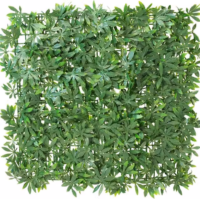 Primrose Green Artificial Floral Hedge Wall Panel