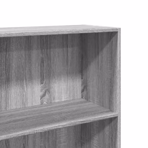 vidaXL Modern Grey Sonoma Bookcase in MDF, W/D/H: 60 x 30 x 189 cm – 2