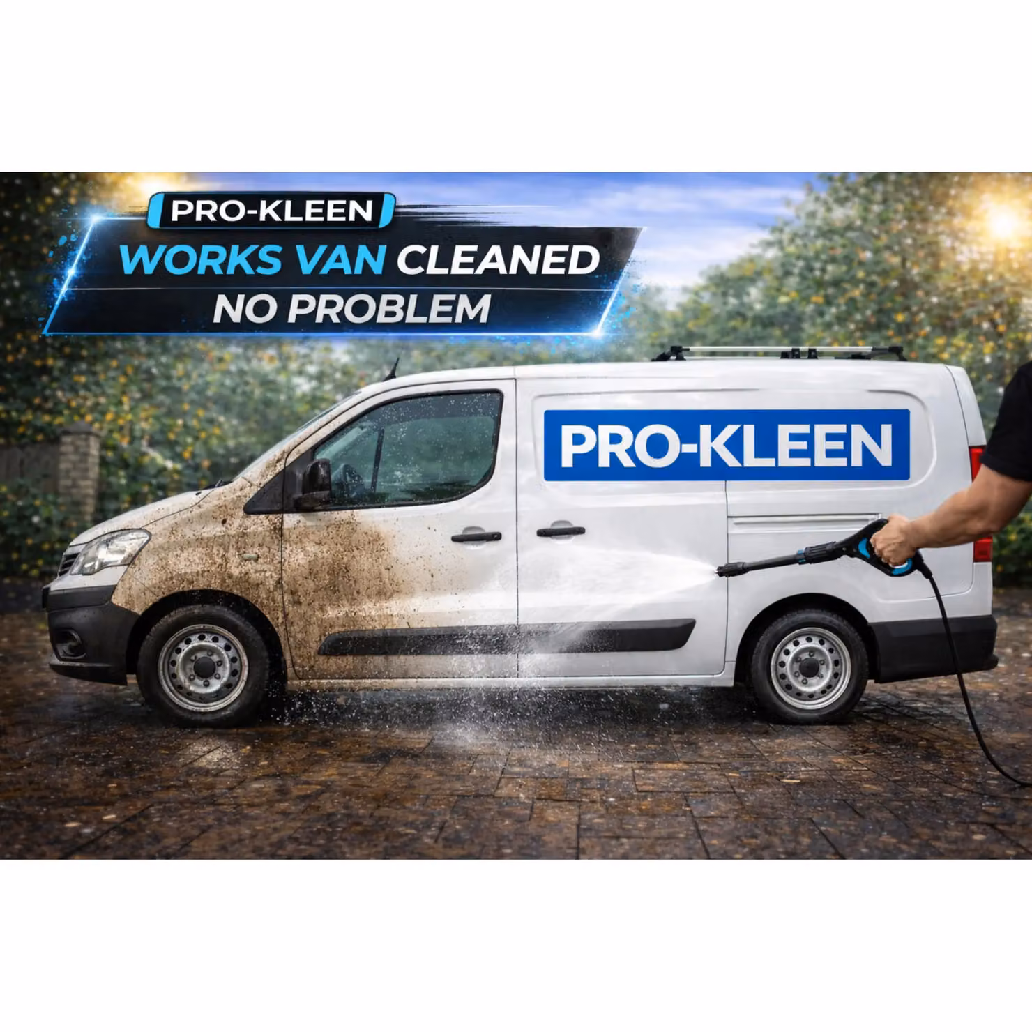 ProKleen Electric High Performance Pressure Washer 2100W in Blue – 7