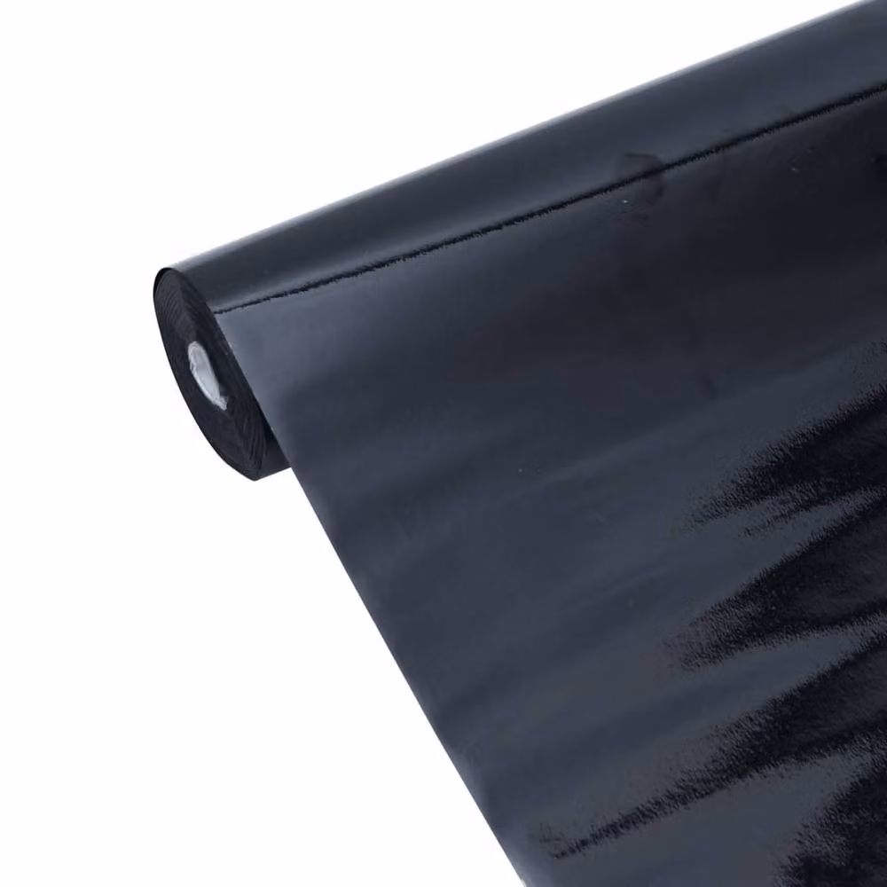 Berkfield Home Static Frosted Black Soft Window Film, PVC, W: 90 cm, L: 500 cm – 4