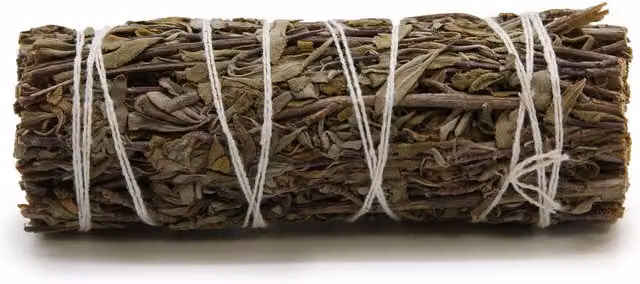 KDMD Organic Royal Sage Smudge Stick, Green, 10 cm