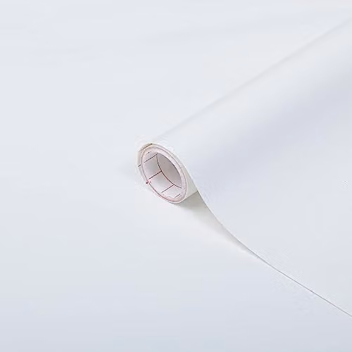d-c-fix Matte White Vinyl Wrap Sticky Back Plastic W: 45 cm, L: 2 m