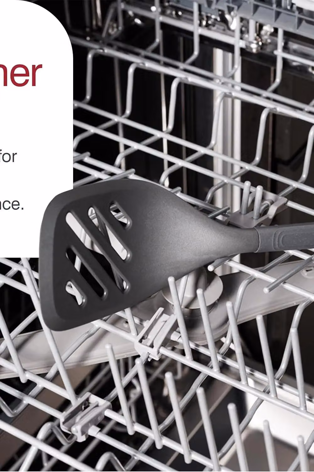Zyliss 5-Piece Heat Resistant Silicone Kitchen Utensil Set with Holder in Grey – 6