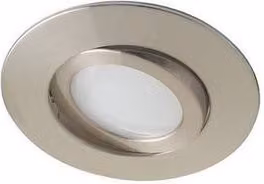 Netlighting ZENIT Adjustable LED Recessed Downlight in Grey, IP44, 400lm, W: 9 cm, D: 9 cm, H: 2.5 cm
