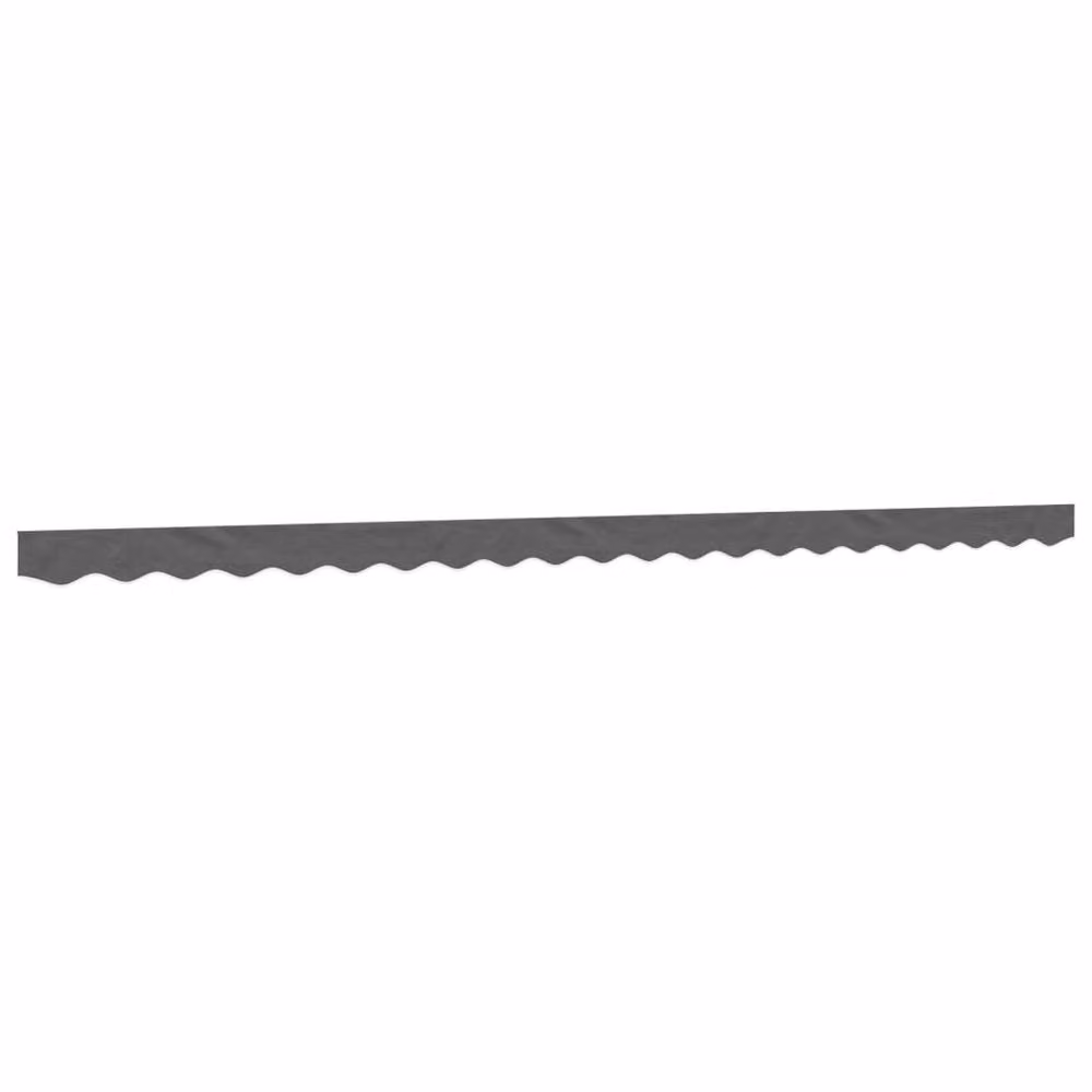 Berkfield Home Replacement Awning Valance Fabric, Anthracite Stripe in Black, 5 m – 2