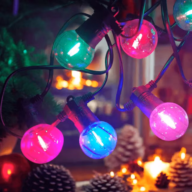 Lighting Legends Super Festoon Connectable RGB LED String Lights in Multicolour