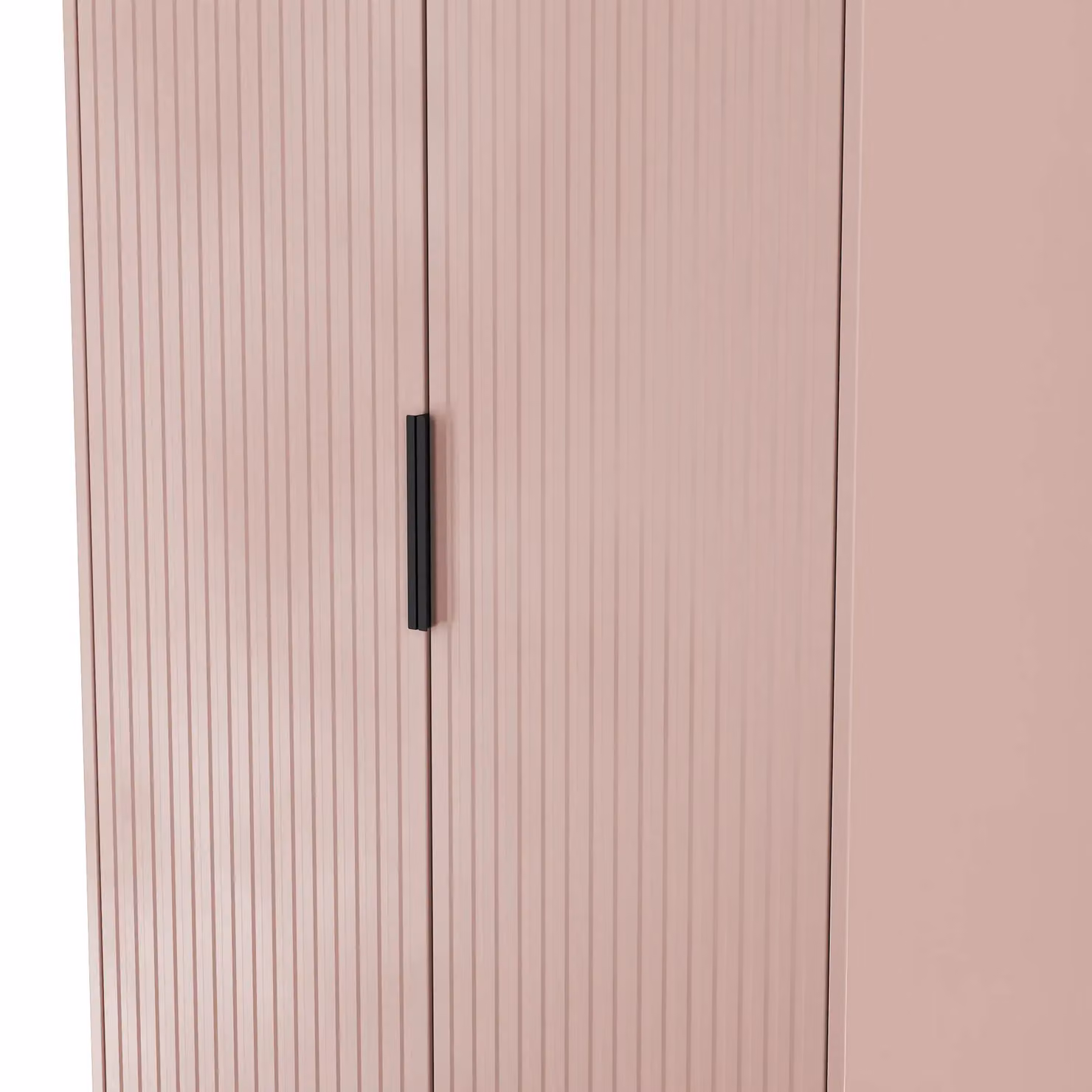 Ready Assembled 2 U Menai 2 Door Wardrobe in Dusty Pink – 3