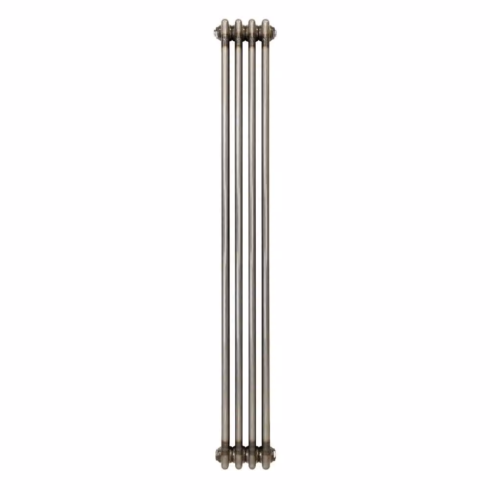 Monstershop Traditional 3 Column Steel Radiator in Silver, W/H: 150 x 20 cm – 2