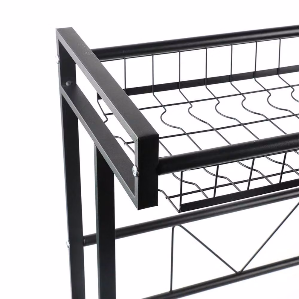 EONLION Adjustable Single Layer Over Sink Dish Drying Rack in Black, W: 100 cm, D: 60 cm – 4