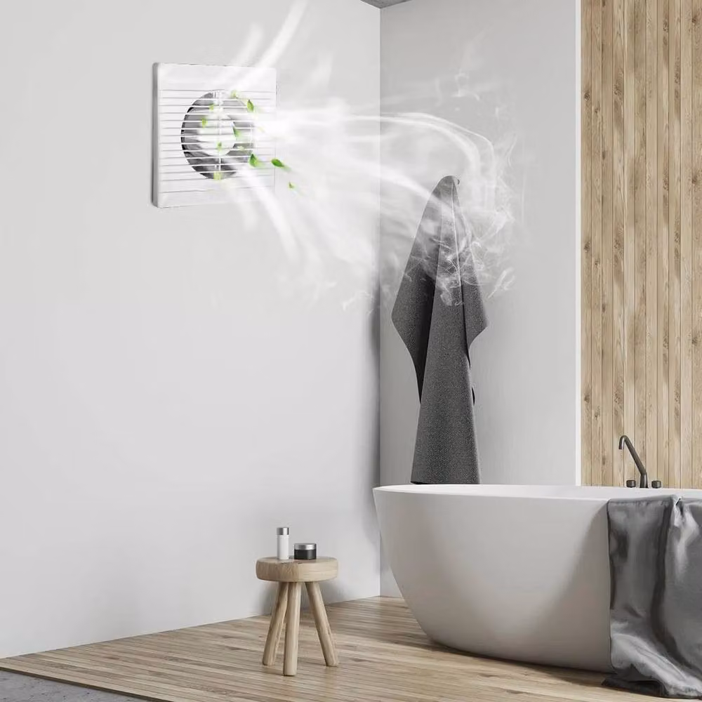 NESTLUNE Silent Bathroom and Kitchen Extractor Fan, 100mm, White – 2