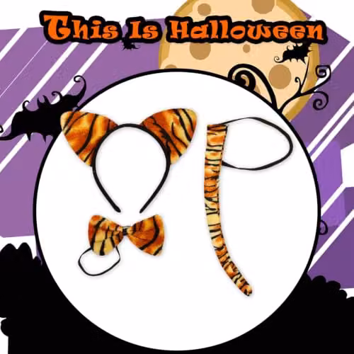 VFM e-Store Halloween Dress Up Set Party Accessories Decoration in Orange – 6