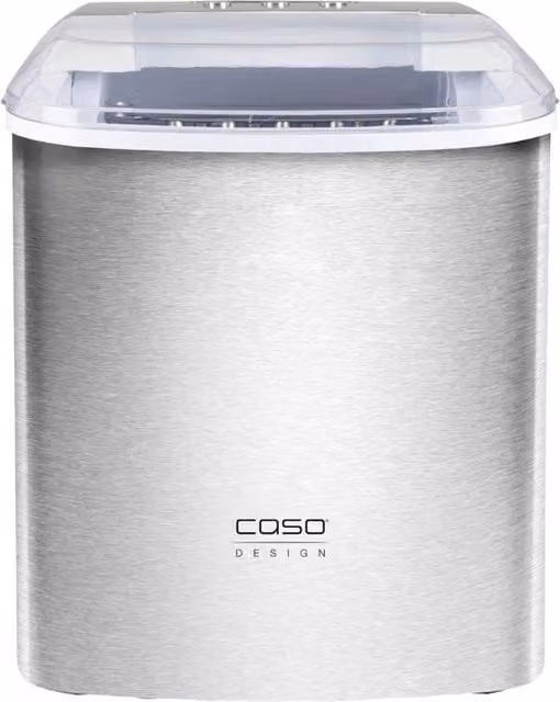 Caso Design IceChef Pro Ice Cube Maker in Silver with Digital Display and Timer – 1