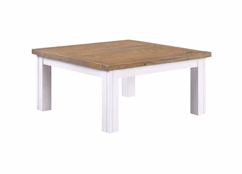 baumhaus Splash of White Low Square Coffee Table in White, Blue or Grey
