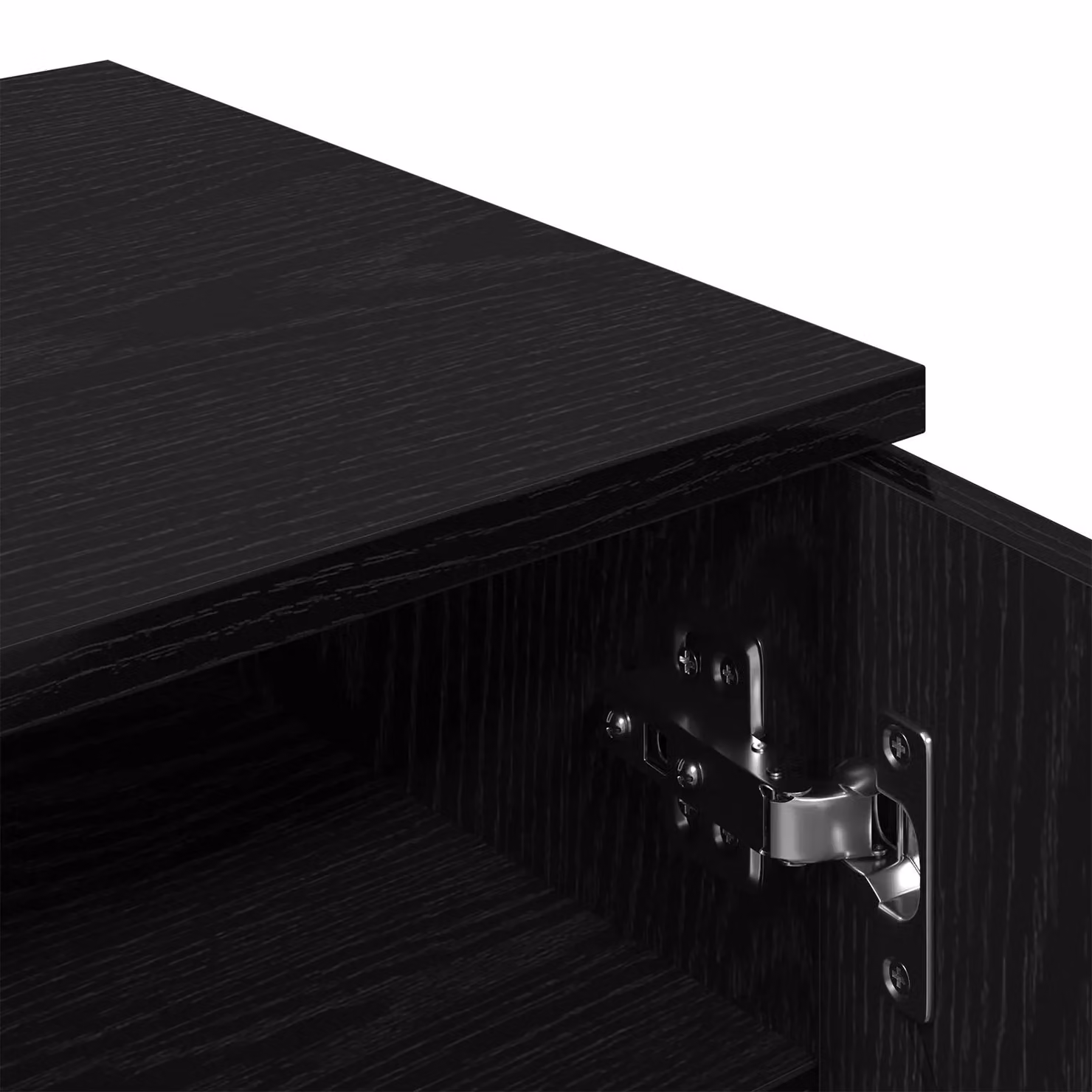 Berkfield Home Black Oak Shoe Cabinet, W: 59 cm, D: 35 cm, H: 70 cm – 6