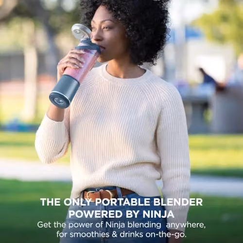 Ninja Blast Cordless Portable Blender BC151UK in Blue, 0.53 l – 2