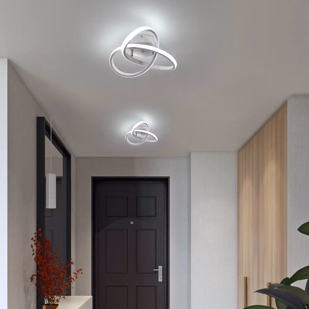 Pheashine Modern White LED Ceiling Light, 30W, 6500K Cool White, Diameter: 30 cm – 2