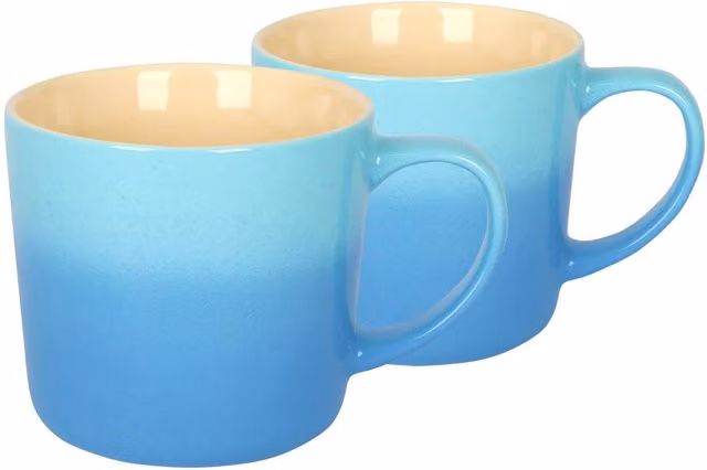 Argon Tableware Blue New Bone China Mug, 330ml