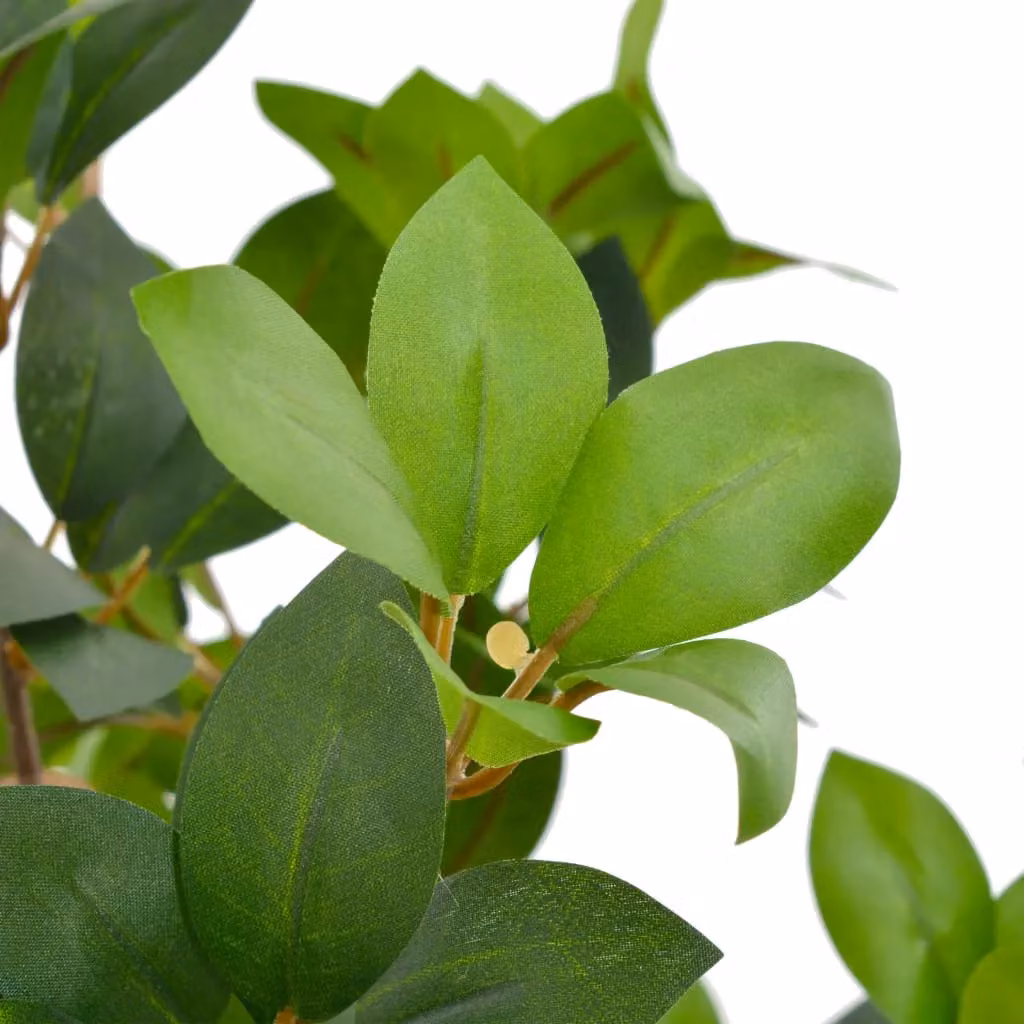 Berkfield Home Artificial Laurel Tree with Pot, Green, Height: 90 cm – 2