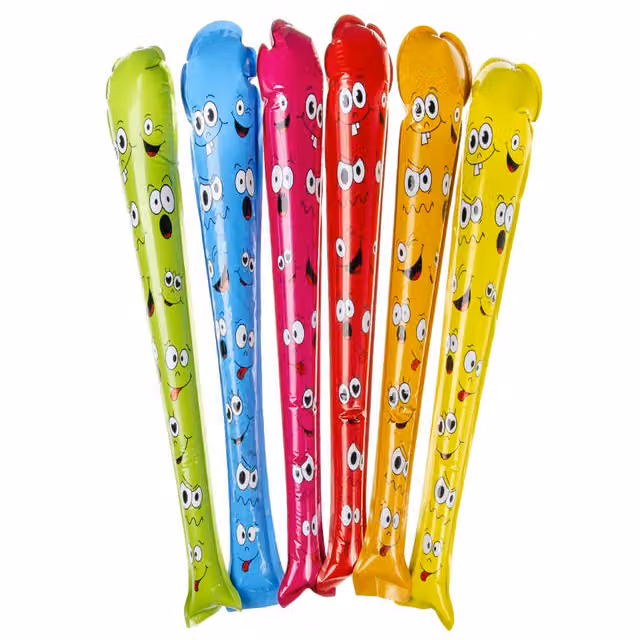LG-Imports Single Motion Face Print Self-Inflating Bat in White