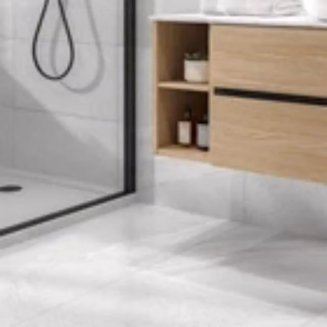 Kelvenix Ardsley Matt Light Grey Porcelain Wall and Floor Tiles W: 60 cm x H: 60 cm