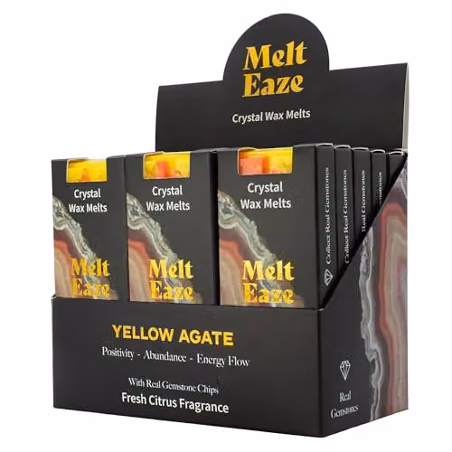 Serenityy MeltEaze Wax Melts, Fresh Citrus Scent, Yellow and Orange, 50g – 2