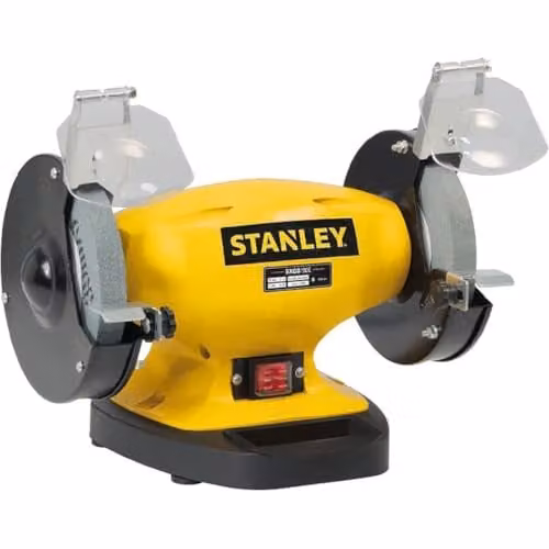 Stanley Bench Grinder in Yellow with 330W Motor and 2 Grinding Wheels – 1