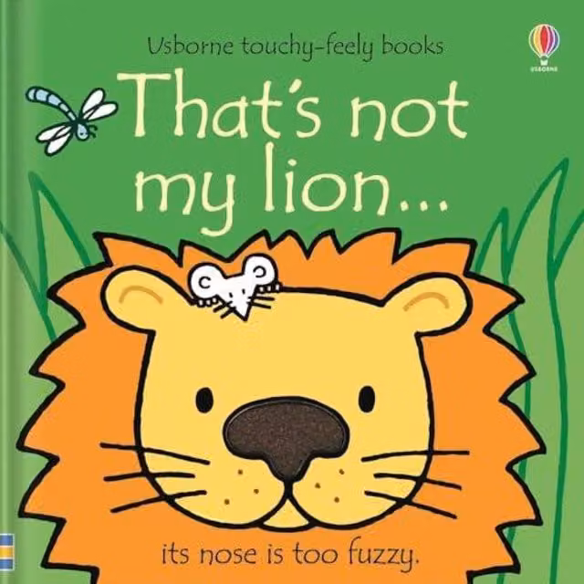 Fiona Watt That's Not My Lion Board Book in Multicolour and Gold