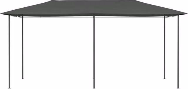 Berkfield Home Anthracite Hip Roof Gazebo, W: 300 cm, D: 300 cm, H: 260 cm – 1