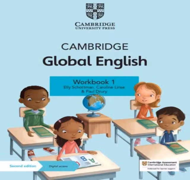 Elly Schottman Cambridge Global English Workbook 1 with 1 Year Digital Access, Multicolour