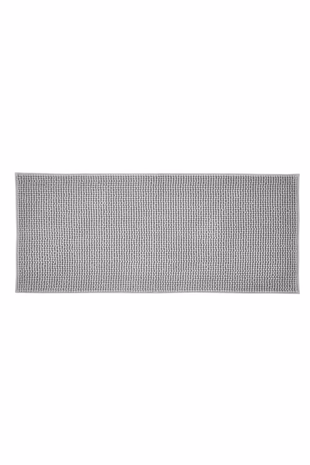 Catherine Lansfield Bobble Bath Runner Silver Grey W/D/H: 120 x 50 cm – 2