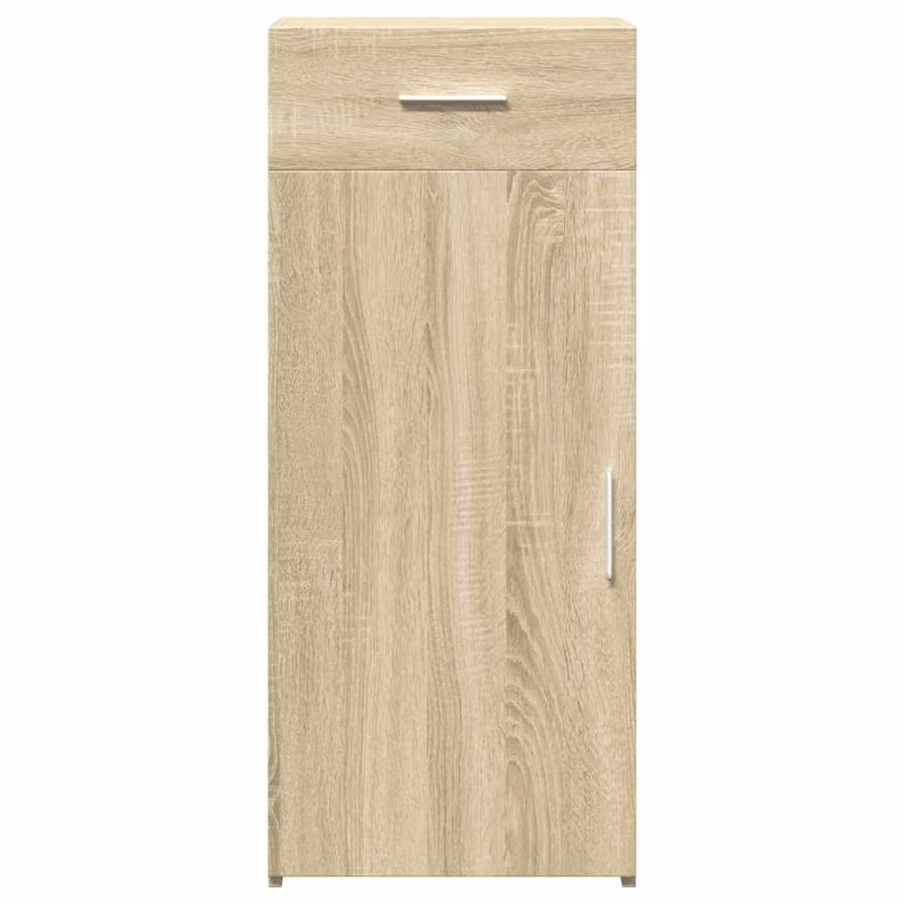 Berkfield Home Sonoma Oak Sideboard in Beige, W/D/H: 40 x 42.5 x 93 cm – 3