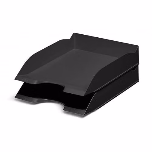 Durable 775601 Blue Angel Certified A4 Letter Tray, Black – 2
