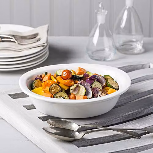Wm Bartleet & Sons White Porcelain Oval Pie Dish, 28 cm – 4