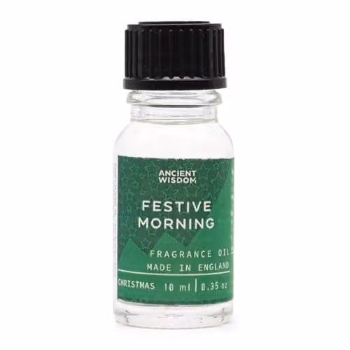 Ancient Wisdom Festive Morning Fragrance Oil 10ml Transparent