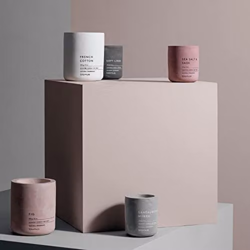 Blomus Fraga Scented Candle in Rose Dust Pink