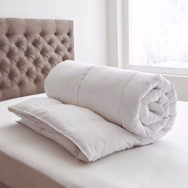 Bedeck of Belfast Single Goose Feather and Down Duvet, 13.5 Tog, White